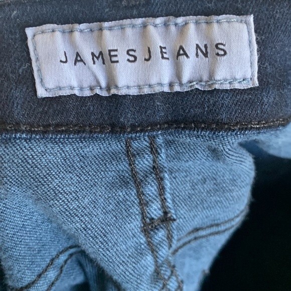 James Jeans Blue Camo High Class Skinny Jeans Sz 28 - Picture 7 of 9